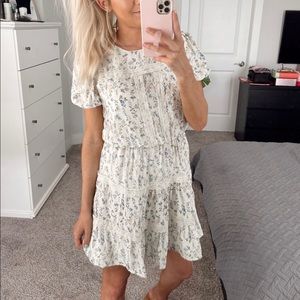 Worn once// floral spring dress
